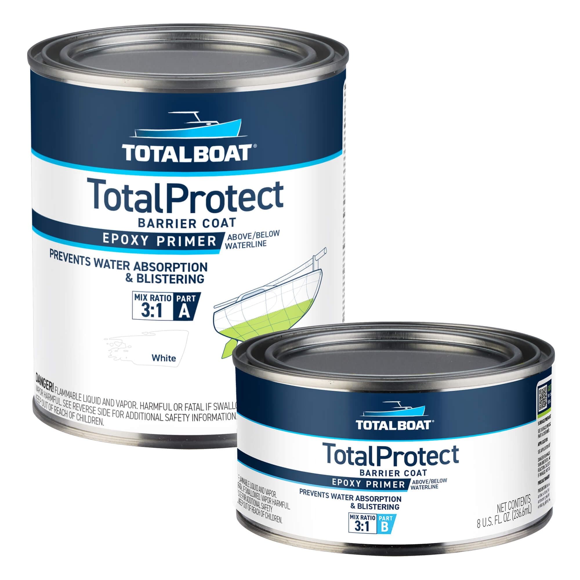 TotalProtect Epoxy Barrier Coat System (White, Quart)