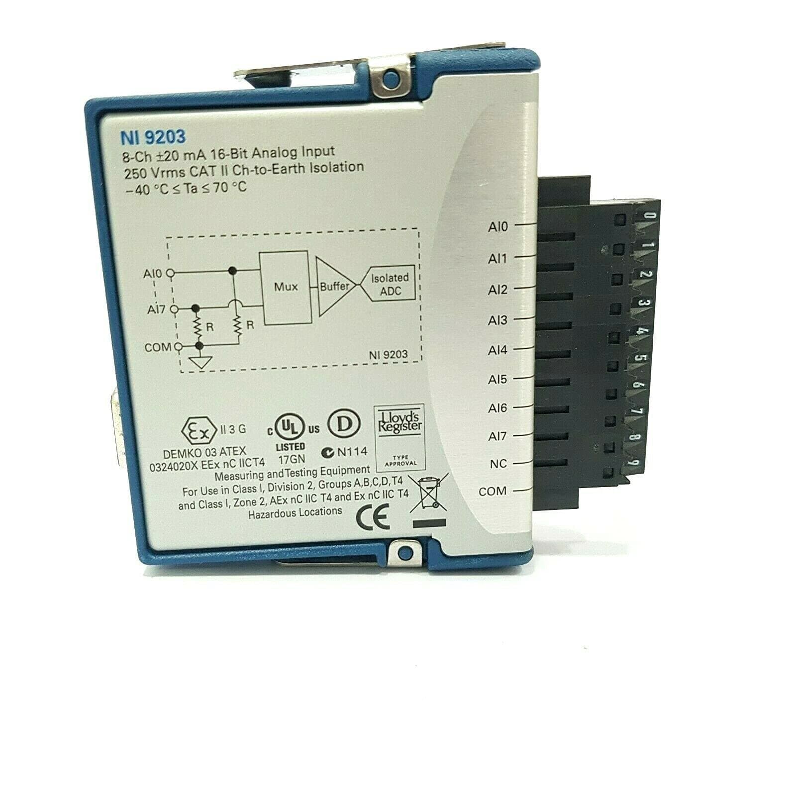 C Series Current Input Module NI-9203