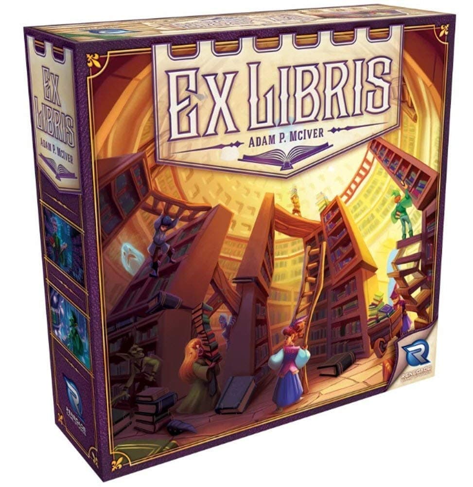 Renegade Game Studios | Ex Libris Second Edition | Card Game | Ages 14+ | 1-4 Players | 45 Minutes Playing Time, Muti-coloured