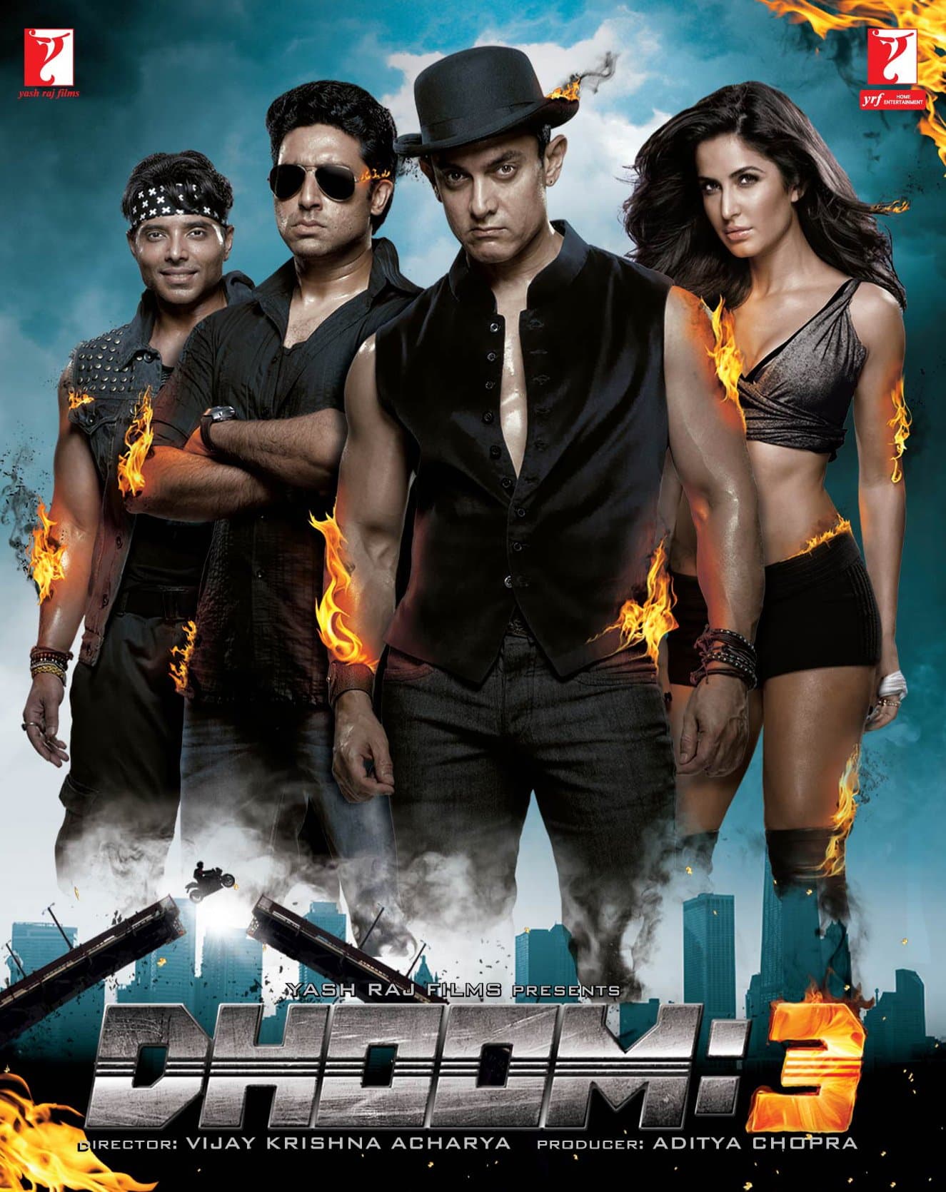 Dhoom 3 Original Hindi Blu Ray Collectors Edition 2 Disc Set