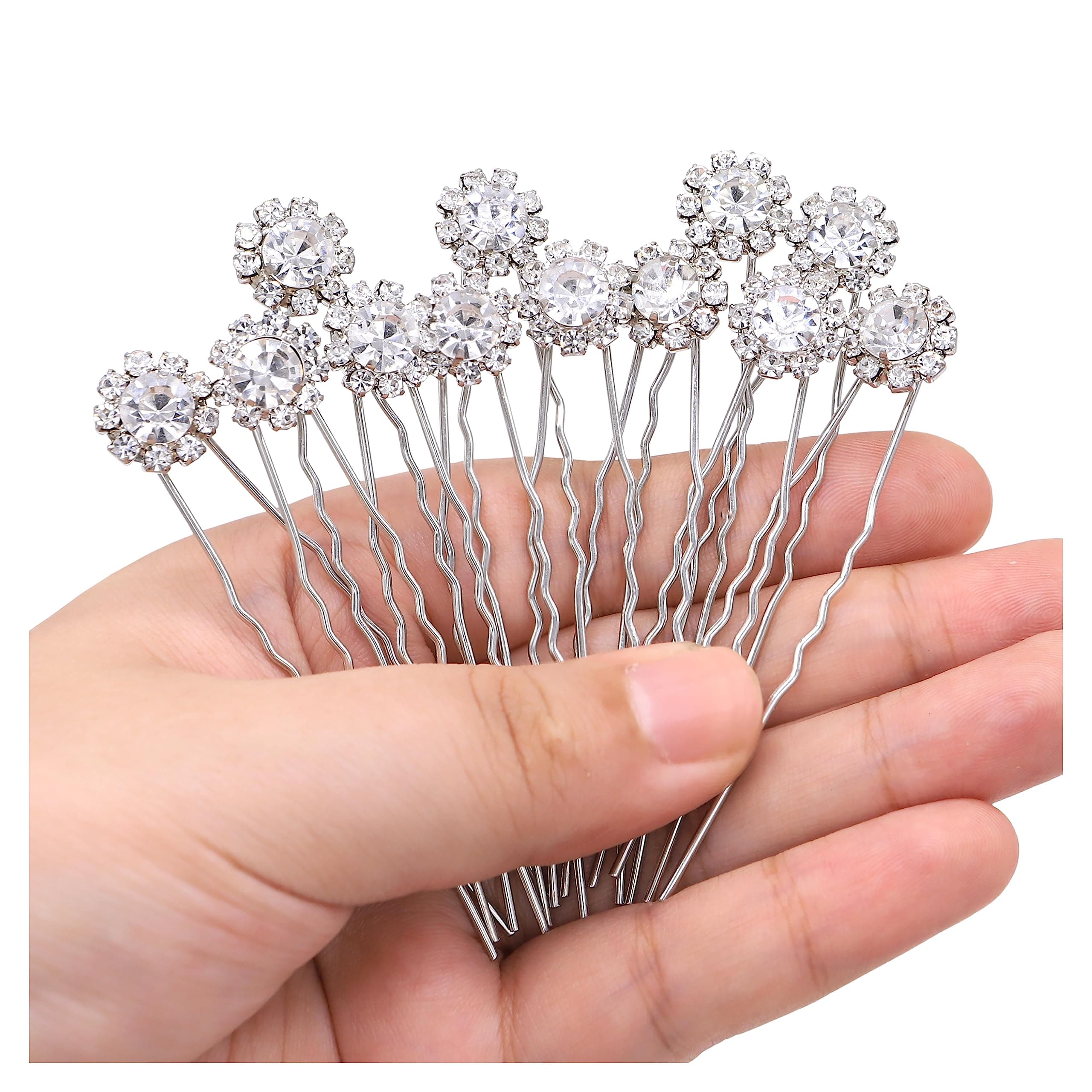Crystal Bobby Pins