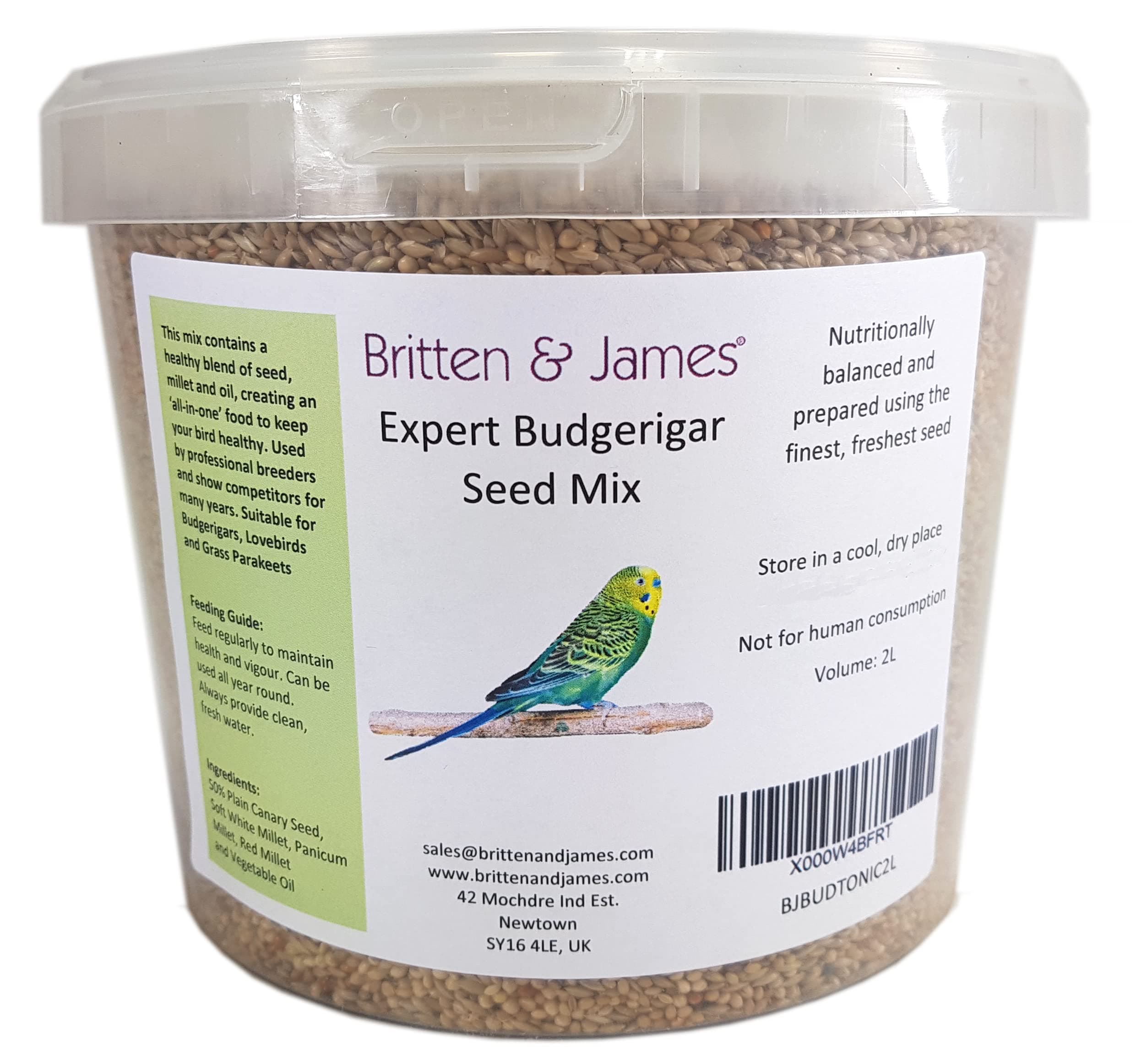 Expert Budgerigar Seed Mix