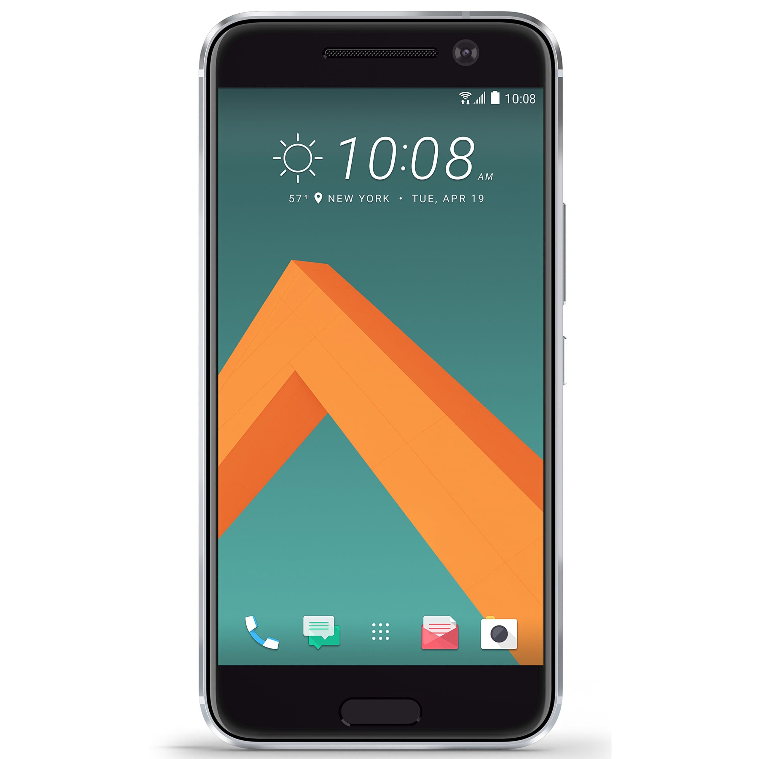 HTC 10 32GB Single SIM Android Smartphone - (GSM Only, No CDMA) Factory Unlocked - International Version with No Warranty (Glacier Silver)